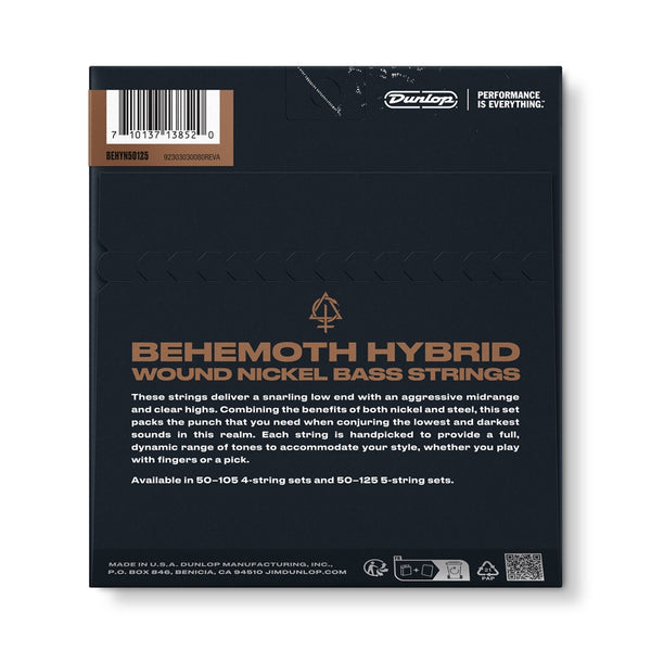 BEHYN50125 Behemoth Hybrid Wound Nickel 50-125