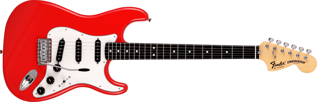 FENDER Made in Japan Limited International Color Stratocaster®, Rosewood Fingerboard, Morocco Red