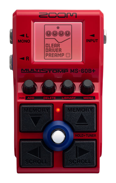 MS-60B+ - Pedale multieffetto per basso