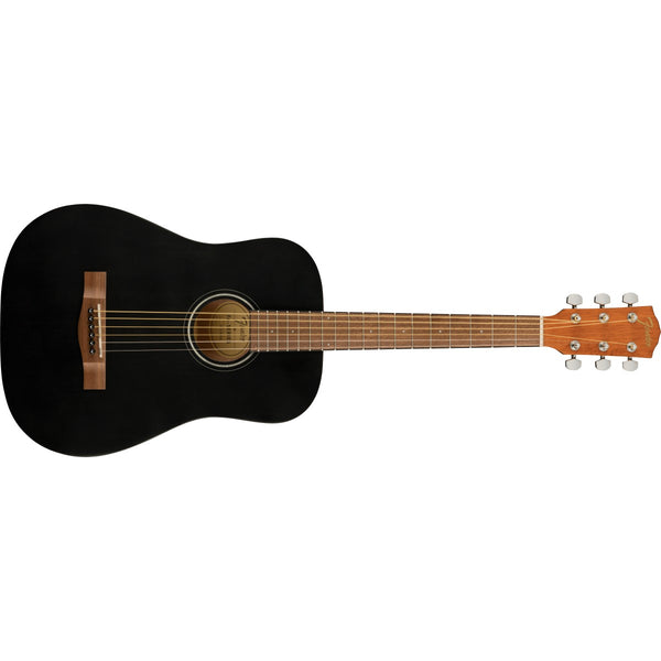 Chitarra acustica Fender Fa-15 Steel 3/4 Black W/Bag Wn 0971170106