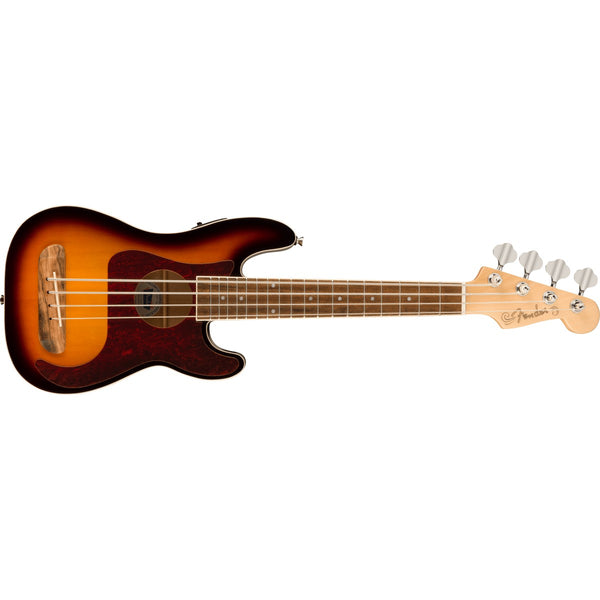Ukulele Fender Fulrtn Pbass Uke 3Ts N/B 0970583500