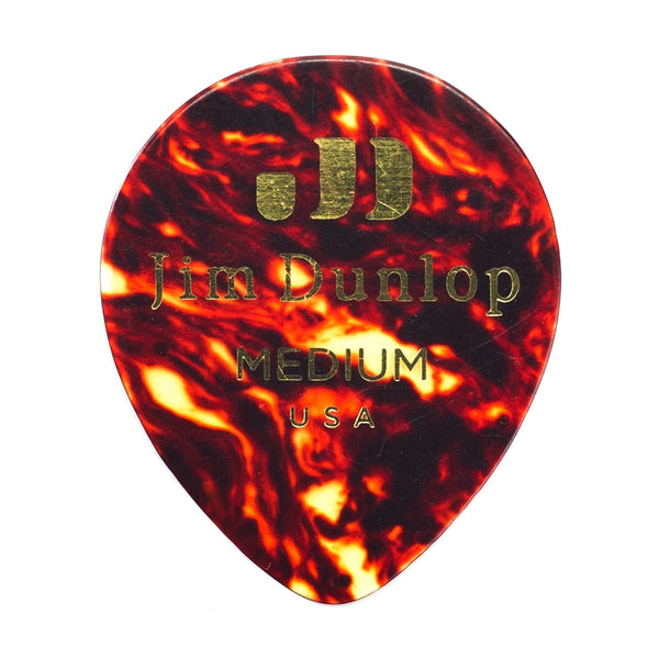 485P-05MD Celluloid Teardrop, Shell Medium Player's Pack/12